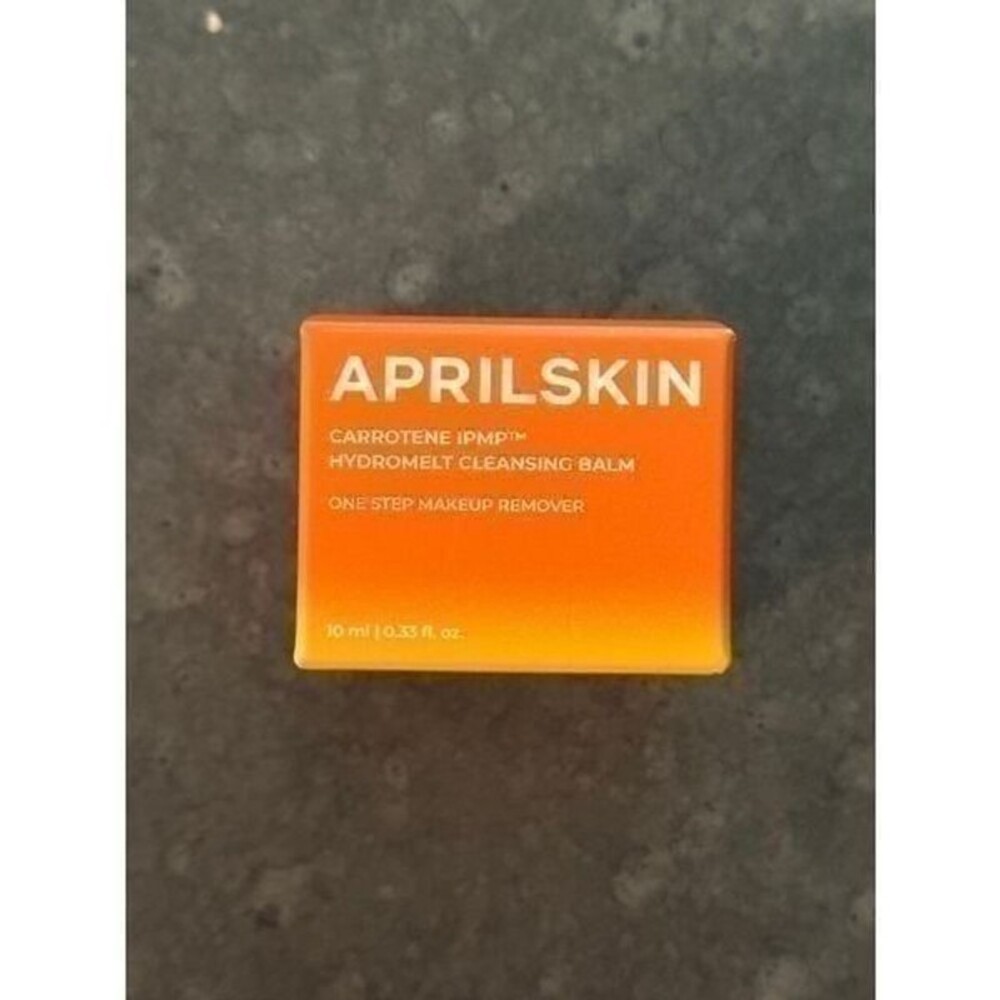 April Skin Carrotene IPMP Hydromelt Cleansing Balm Makeup Remover 10mL .33oz NIB